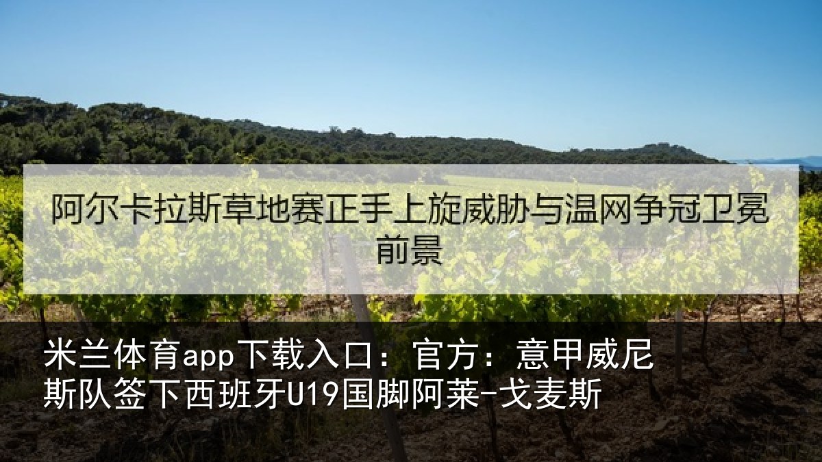 米兰体育app下载入口：官方：意甲威尼斯队签下西班牙U19国脚阿莱-戈麦斯